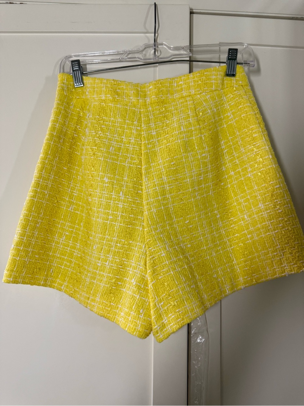 Endless Rose Yellow Tweed Cropped Jacket - Picture 7 of 7
